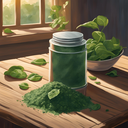 Spray Dried Spinach Powder
